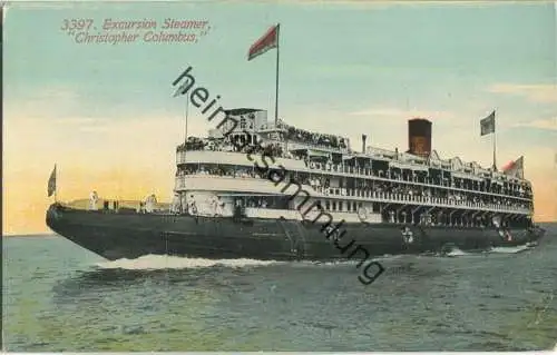 Christopher Columbus - Excursion Steamer