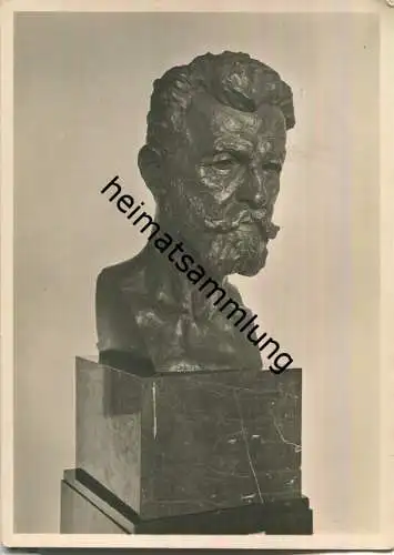 Kurt Kluge - Bildnisbüste von Richard Dehmel - Foto-Ansichtskarte