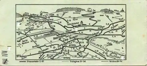 Schweiz - Verkehrsbetriebe der Stadt Zürich - Tagesfahrkarte Fr. 2.-