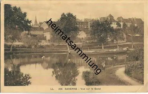 Saverne - Vue sur le Canal