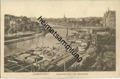 Saarbrücken - Louisenbrücke - Verlag B. G. B. i. S.