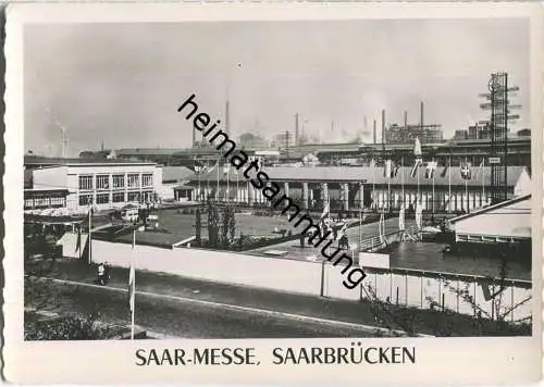 Saarbrücken - Saarmesse - Foto-Ansichtskarte - Verlag Peter Krämer Saarbrücken