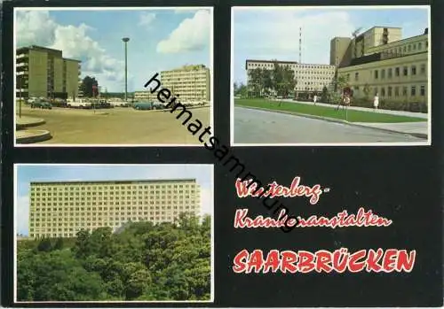 Saarbrücken - Winterberg-Krankenanstalten - Verlag Pierron Saarbrücken