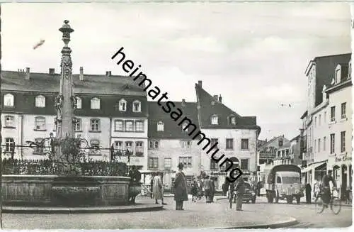 Saarbrücken - St. Johanner Markt - Foto-Ansichtskarte - Verlag Grosschaus Saar