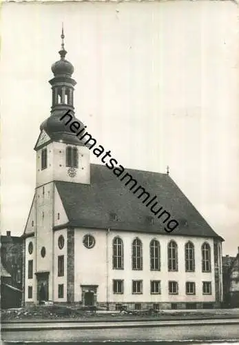 Saarbrücken - Evg. Kirche St. Johann - Foto-Ansichtskarte - Verlag G. Vockenberg Dudweiler