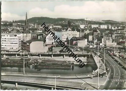 Saarbrücken - Wilhelm-Heinrich-Brücke - Foto-Ansichtskarte - Verlag F. Muth Saarbrücken