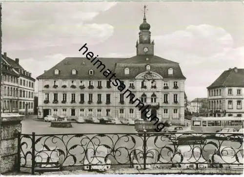 Saarbrücken - Schloss - Foto-Ansichtskarte - Verlag Südwald Köln