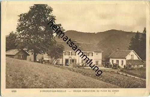 Saint-Maurice-sur-Moselle - Maison forestiere du plain du canon