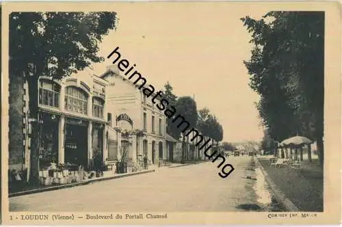 Loudun - Boulevard du Portail Chausee