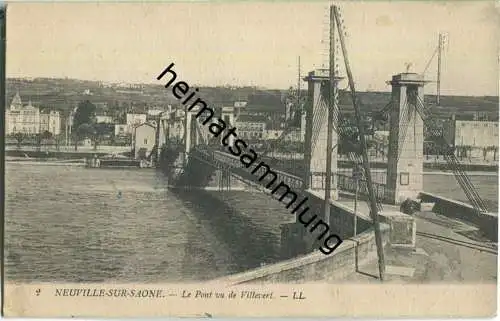 Neuville-sur-Saone - Le Pont vue de Villevert