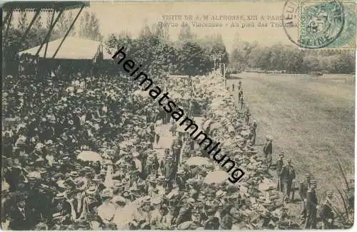 Paris - Visitede S. M. Alphonse XIII