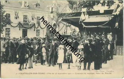 Chatillon-sur-Indre - Fete du 25. septembre 1910