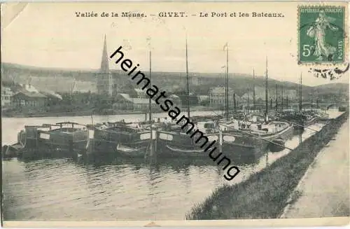 Givet - Le Port et les Bateaux