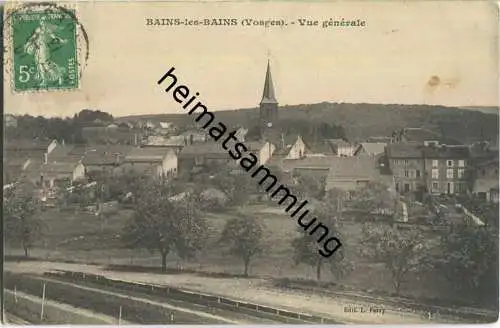 Bains-les-Bains - Vue generale