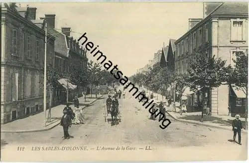 Les Sables-d’Olonne - l'Avenue de la Gare