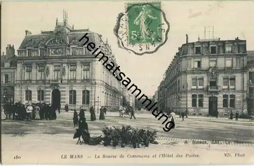 Le Mans - La Bourse de Commerce et l'Hotel des Postes