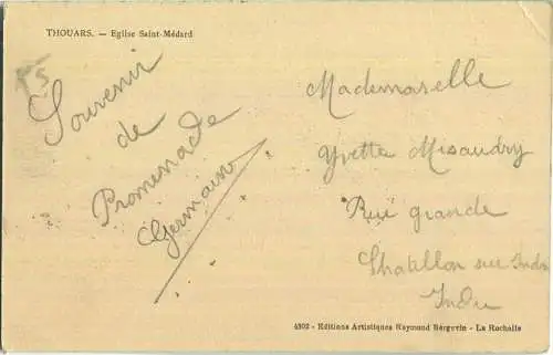 Thouars - Eglise Saint-Medard