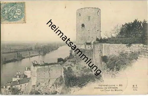 Chateau de Chinon - La Tour du Moulin