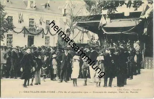 Chatillon-sur-Indre - Fete du 25. septembre 1910