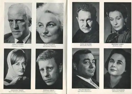 Deutschland - Wunsiedel - Luisenburg Festspiele 1966 - Programmheft 56 Seiten mit vielen Abbildungen - Titelbild Gerhard