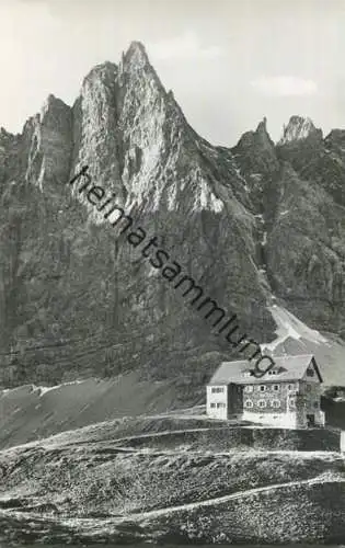 Falkenhütte - Adolf Sotierhaus - Foto-AK - Verlag Schöllhorn & Co. Innsbruck