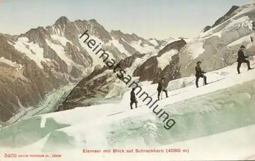 Eismeer - Schreckhorn - Edition Photoglob Co. Zürich