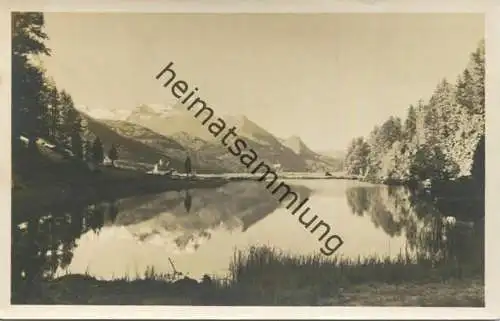 Silvaplana - Piz della Margna - Foto-AK - Verlag J. Gaberell Thalwil