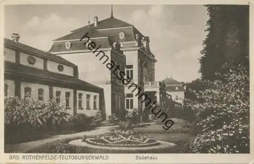 Bad Rothenfelde - Badehaus - Verlag H. Hemmelskamp Bad Rothenfelde