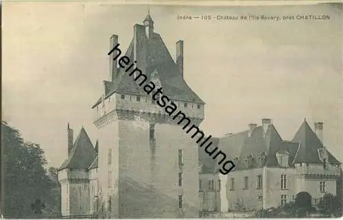 Chatillon-sur-Indre - Chateau de l'Ile Savary