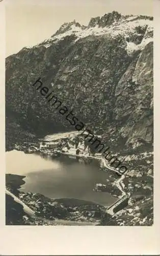 Blick auf Grimsel-Hospiz - Foto-AK - Verlag J. Gaberell Thalwil