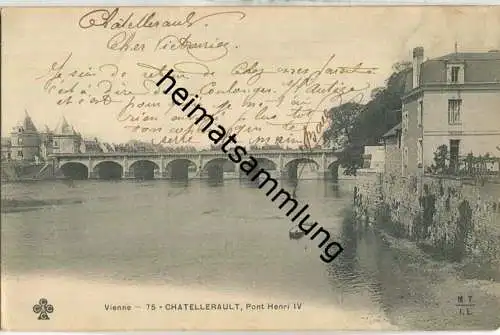 Chatellerault - Pont Henri IV