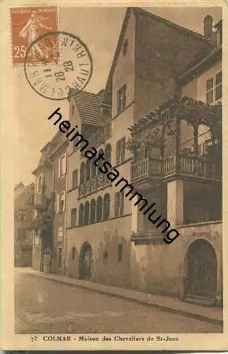 Colmar - Maison des Chevaliers de St.-Jean