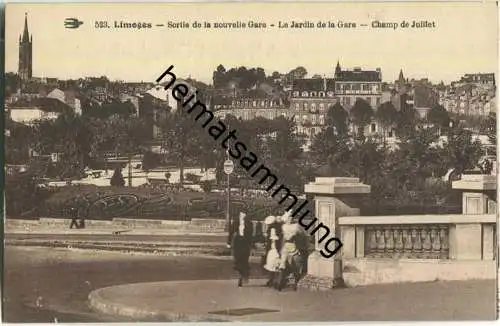 Haute-Vienne - Limoges - Le Jardin de la Gare