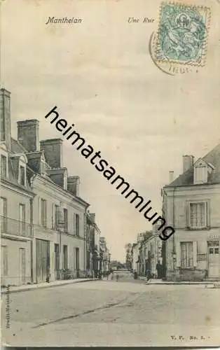 Manthelan - Une Rue