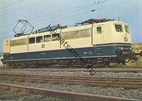 Elektrische Lokomotive - Baureihe E 151