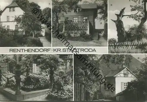 Renthendorf - Kreis Stadtroda - Alfred Brehm - Ludwig Brehm