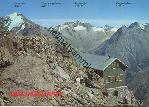 Mischabelhütte - AK Grossformat