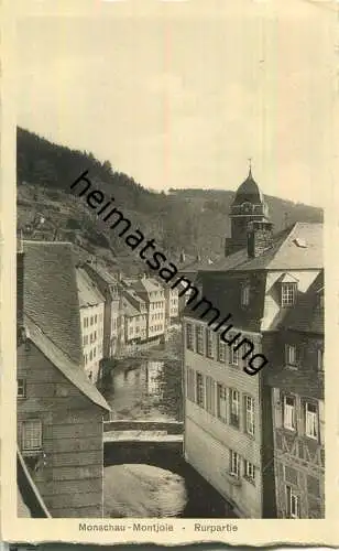 Montjoie - Monschau - Rur - Foto-AK 30er Jahre - Verlag Hermann Weihs Monschau