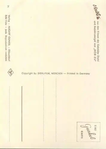 Mecki - Wir brauchen keine Millionen - Nr. 71 - Verlag August Gunkel Düsseldorf