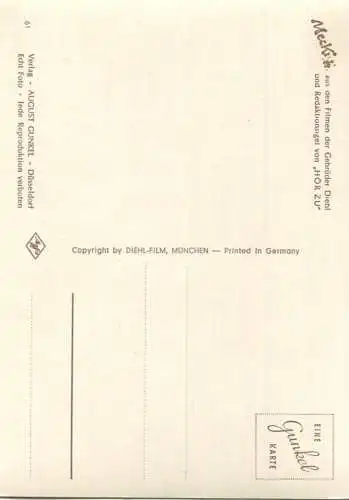 Mecki - und Du mich? - Nr. 61 - Verlag August Gunkel Düsseldorf