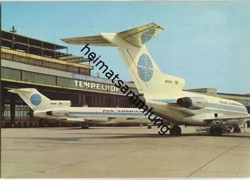 Berlin-Tempelhof - Flughafen - PanAm Nr. N355PA N357PA - Verlag Andres + Co Berlin