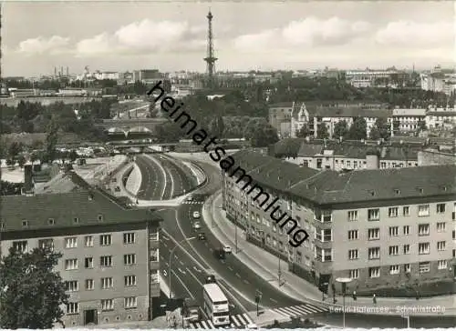 Berlin - Stadtautobahn - BVG Bus - Foto-Ansichtskarte - Verlag Kunst und Bild Berlin