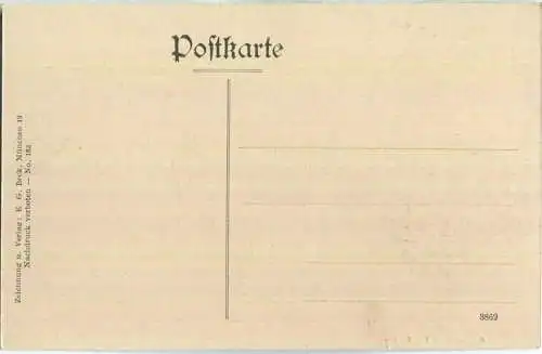 Sulzbach an der Murr - Gesamtansicht - Künstlerkarte - Zeichnung und Verlag E. G. Beck München