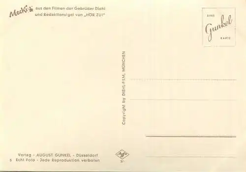 Mecki - Ein schöner Traum - Nr. 5 - Verlag August Gunkel Düsseldorf