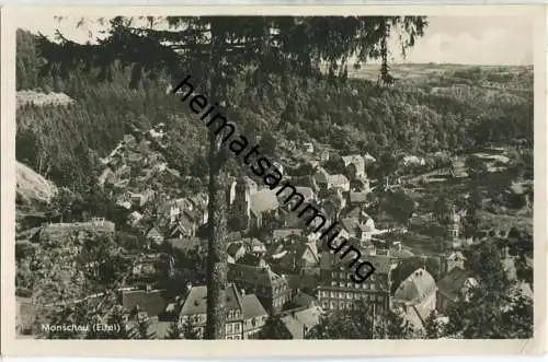 Monschau - Gesamtansicht - Foto-AK 30er Jahre - Verlag J. G. Salzburg Monschau