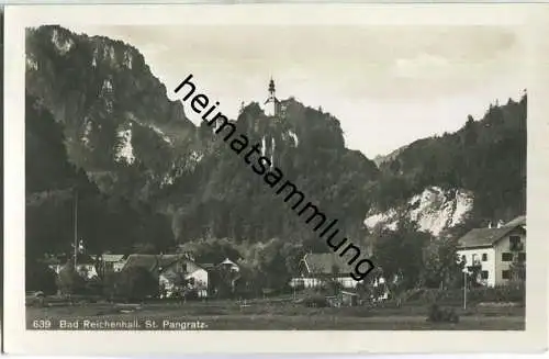 Bad Reichenhall - St. Pangratz - Foto-AK - Verlag Philipp Krebs Dresden