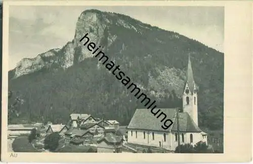 Au im Bregenzerwald - Verlag J. Heimhuber Sonthofen 1912