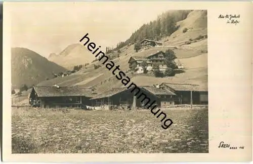 St. Jakob in Deferegg - Foto-AK 30er Jahre - Verlag Sketh Graz