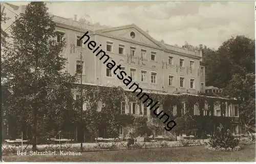 Bad Salzschlirf - Kurhaus - Foto-AK 20er Jahre - Verlag Bruno Hansmann Kassel