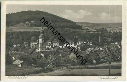 Bad Salzschlirf - Gesamtansicht - Verlag Bruno Hansmann Kassel